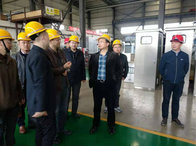 安徽省经信厅潘峰处长一行莅临国祯环保考察指导 净水设备领域的创新与发展